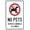 Warning Sign 2, variant on No Pets On Lawn Sorry Kids Play Here Warning Sign - 8"x12", Security Metal Decor for Business, Office, Road, Street, Home, Yard