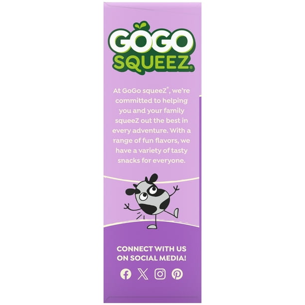 GoGo squeeZ Puddingz On-the-Go Chocolate Pudding Snack Pouches, 3