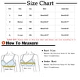 thumbnail image 2 of Bigersell Womens Bras No Underwire Summer Plus Size Sports Bras for Women Training Bra Style B352 V-Neck Padded Bras Hook and Eye Bra Closure Juniors Size High Support Sports Bras for Women Gray S, 2 of 3