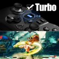 thumbnail image 3 of Controlador inalámbrico compatible con Nintendo Switch, Switch Lite - Gamepad con modo de programación de botones - Función Turbo y Vibración - Precisión y control mejorados (azul y rojo) oso de fresa  Electrónica, 3 of 6