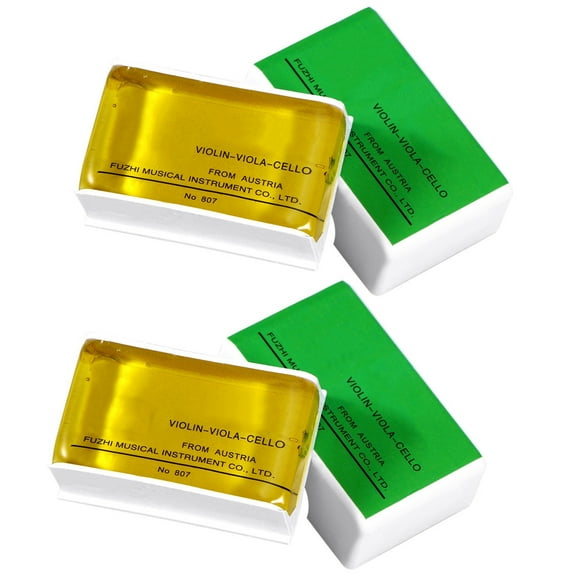 NICEXMAS Violin Rosin Assorted Color Great Grip Designed for 4Pcs