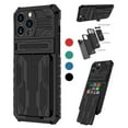 thumbnail image 4 of For Apple iPhone 7 8 Plus Card Pocket Armor Hybrid Kickstand Thin Wallet Case Back Cover, 4 of 11