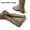 KHAKI, variant on Women PU Knee-High Combat Riding Boots – Square-Toe, Lace-Up & Buckle Straps, Side-Zip Tall Boots for Fall & Winter