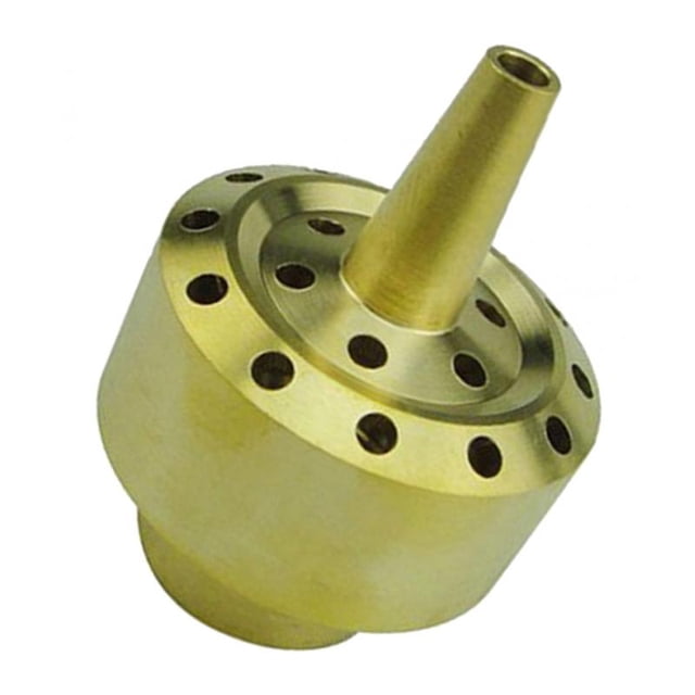 Rociador De Boquil De Fuente De Agua De tón DN25, Aspersor De Estanque - Baoblaze Rociador de boquilla de fuente de agua
