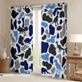 thumbnail image 2 of Feelyou Camouflage Curtains Pack of 2 (42x84 Each), Wildlife Dinosaur Curtains Blackout, 2 of 6