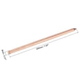 thumbnail image 2 of Copper Round Heat Pipe for Cooling Laptop CPU GPU Heatsink 8mm x 200mm, 2 of 5