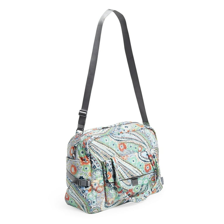 Vera Bradley Women's Recycled Cotton Utility Travel Bag Citrus Paisley - Walmart.com Vera Bradley Women's Recycled Cotton Utility Travel Bag Citrus Paisley - Walmart.com