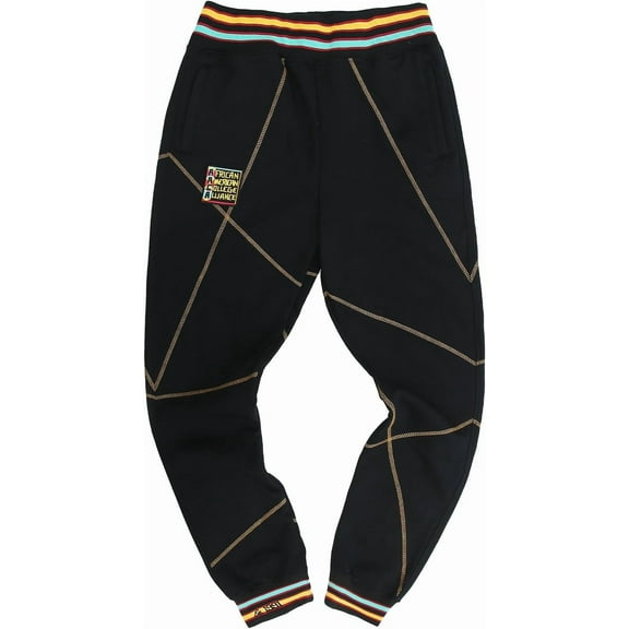 AACA Men's Cozy Fleece Sweatpants - Fight The Power Capsule - Slightly Tapered with Classic Drawstrings
