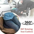 thumbnail image 2 of 360 Degree Swivel Seat Cushion for Car, Rotating Seat Cushion, Portable Rotating Memory Foam Car Seat Pad, Car Swivel Cushion Pad for Elderly Support, Ergonomic Design, 2 of 8