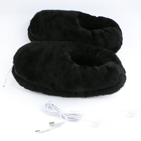 

JNGSA Bedroom Slippers House Shoes For Women Usb Heated Slippers Heated Feet Warmer Winter Office Heating Shoes Plug Electric Heating Boots Feet Warm Indoor Comfy Slippers Bedroom Slippers