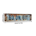 thumbnail image 4 of Tong Decorative Notice Board Hanging Sign For Home Classroom Wall Display, 4 of 6