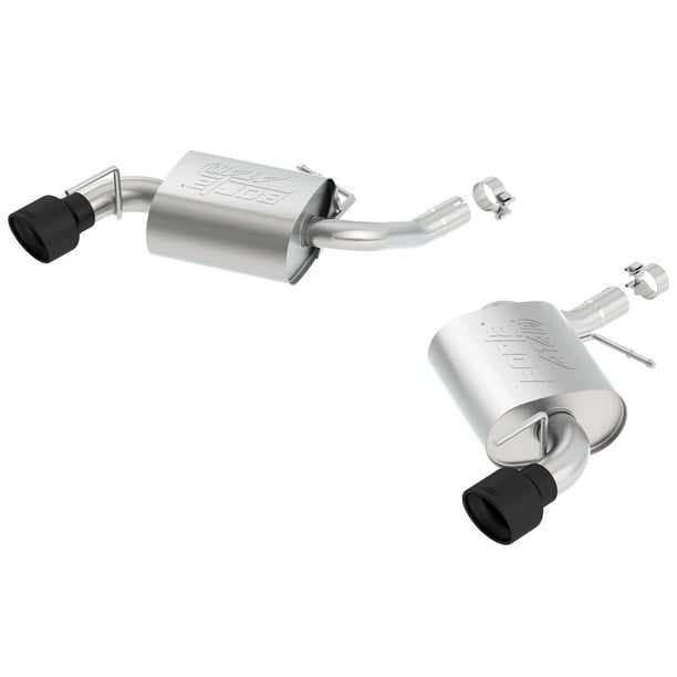 Borla 11929CB ATAK AxleBack Exhaust System; 2.25 in. Into Muffler 2.75