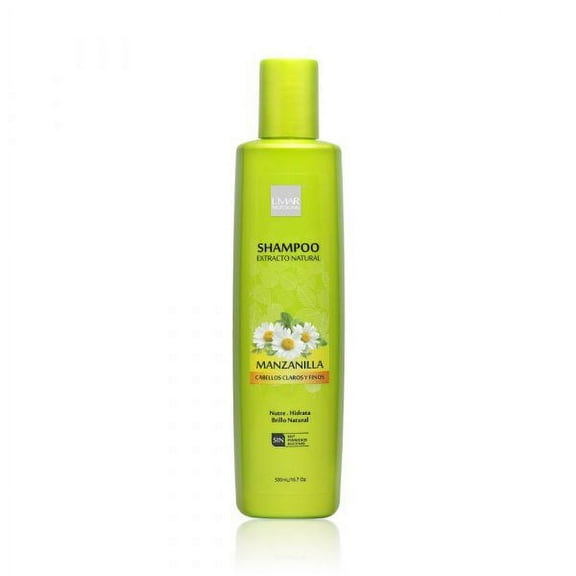 LMar Professional Hair Shampoo Manzanilla Natural Extracts Light and Thin hairs 33.3oz