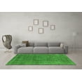 thumbnail image 3 of Ahgly Company Indoor Round Oriental Green Industrial Area Rugs, 3' Round, 3 of 4