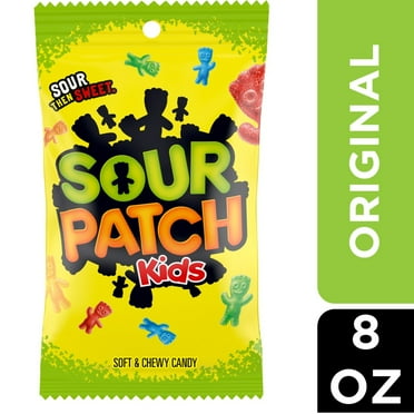 Pack of 3 SOUR PATCH KIDS Original Soft & Chewy Candy Easter Candy, 8 oz (packaging may vary)