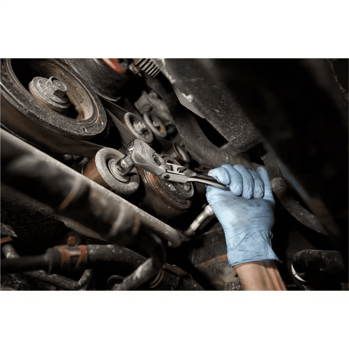 Milwaukee Tool 3/8" Drive 9" Flex Head Ratchet
