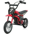 thumbnail image 5 of 24V Dirt Bike,Neche 250W Electric Powered Motorcycle,Ride on Dirt Rocket with Shock Absorption Suspension for Kids Age 13+,Red, 5 of 10