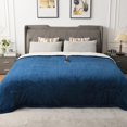 thumbnail image 1 of Electric Heated Throw Blanket WOOMER Full Size 77x84cm, 1 of 8