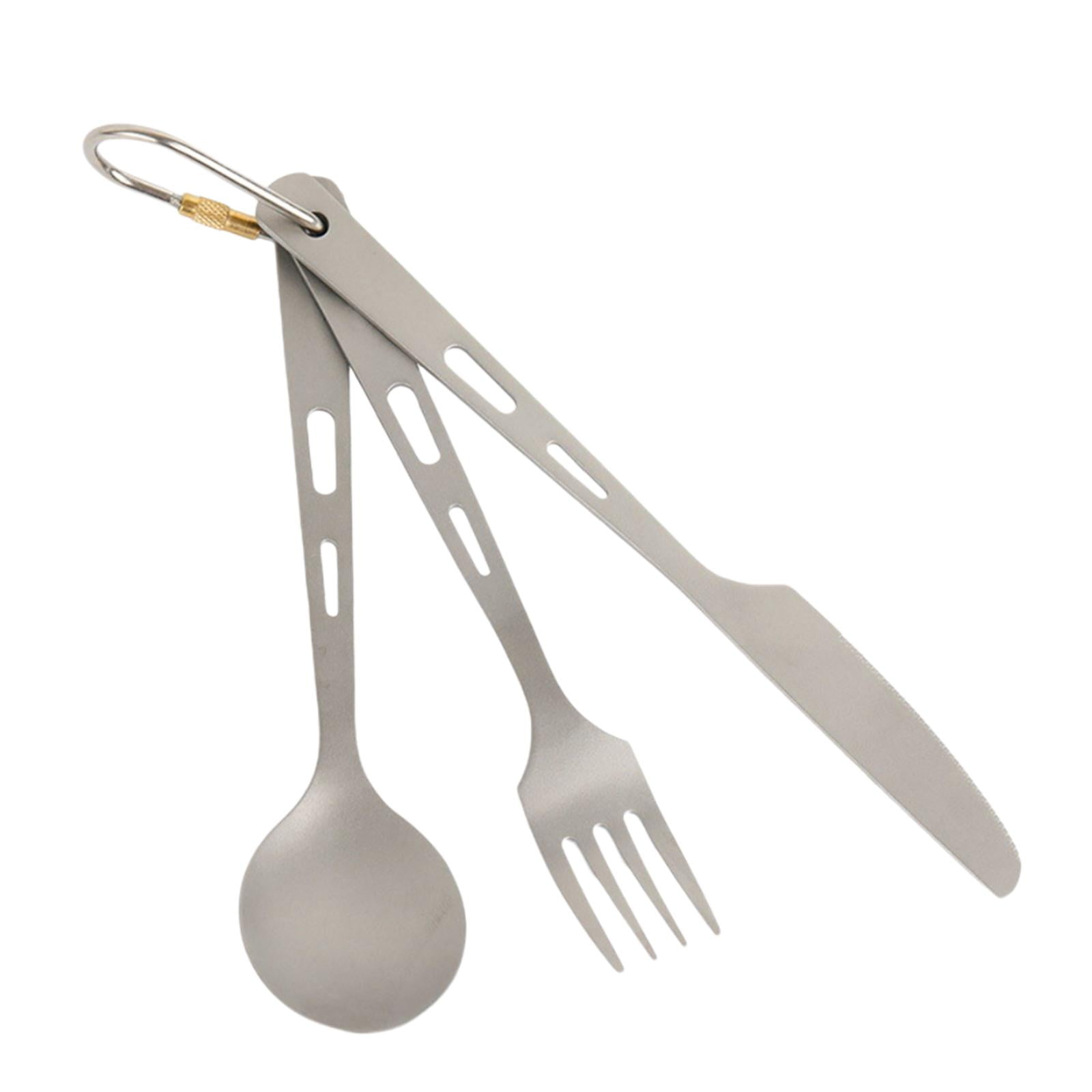 Lightweight Camping Cutlery Set with 