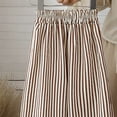 thumbnail image 3 of larppty Toddler & Little Girls' Gingham Wid Leg Pants with Lace Trim, 3 of 4