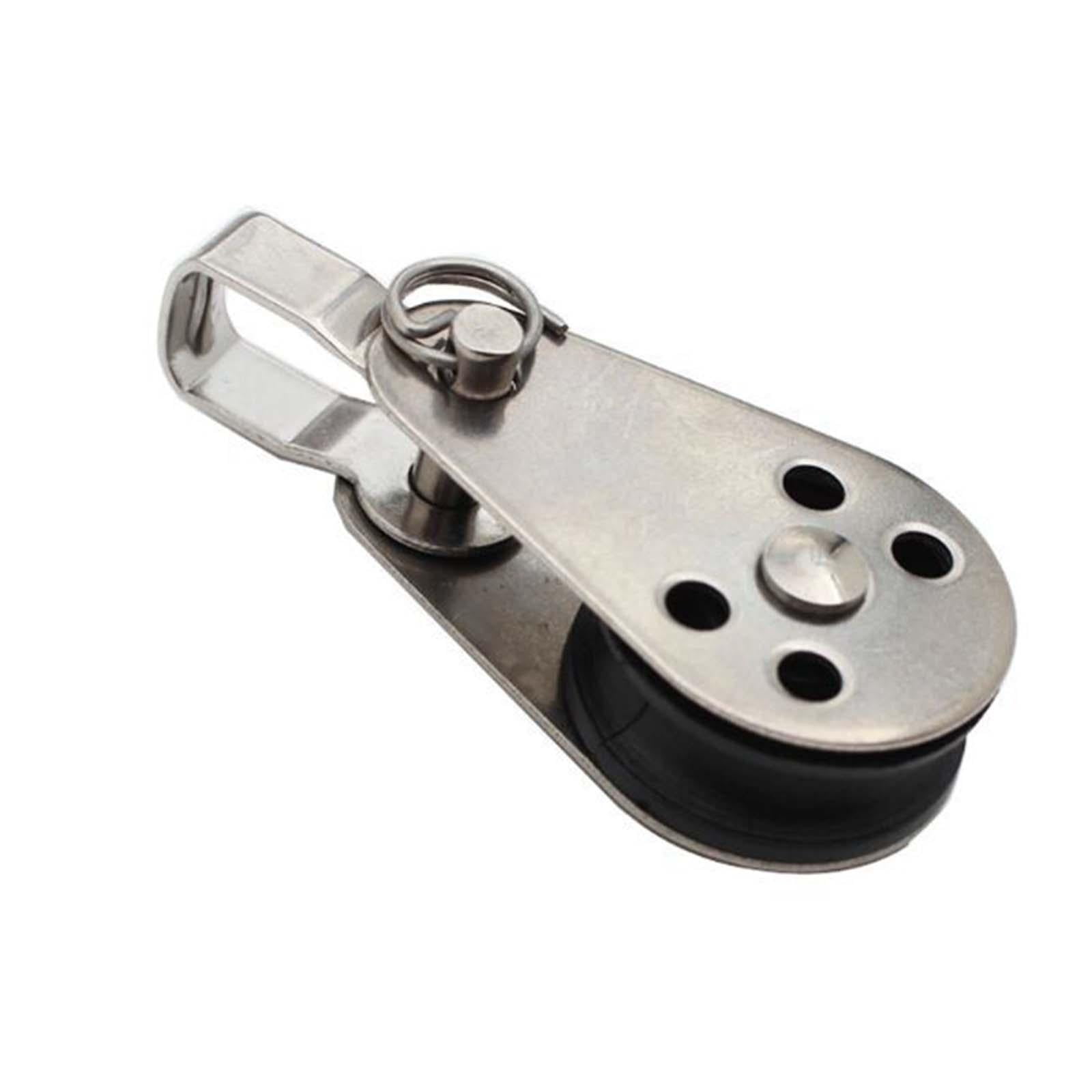 Axioma Kayak Boat Anchor Trolley W/ Screws and Nuts Nylon Rope Stainless Steel Hardware