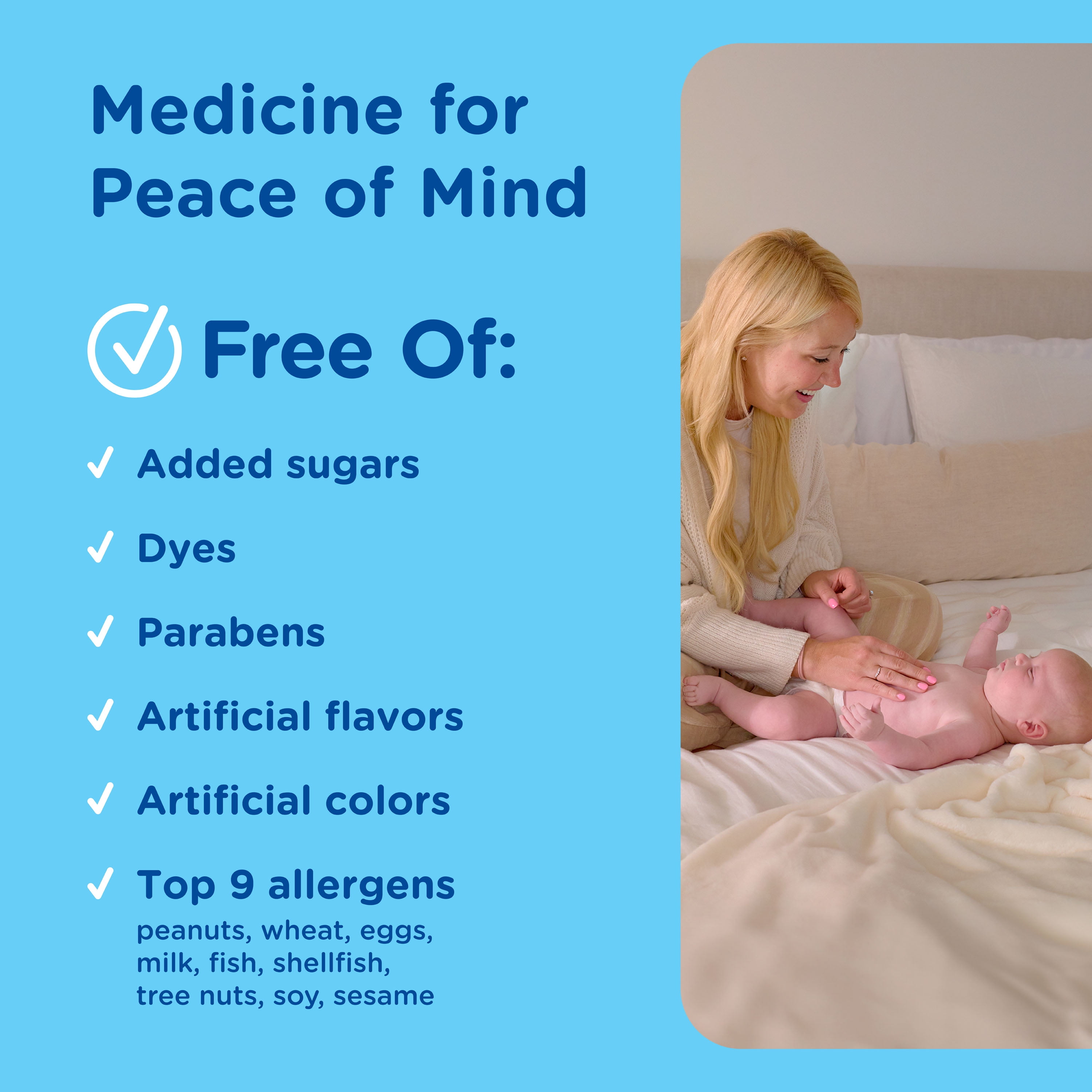 Mommy's Bliss Gas Relief Simethicone Drops for Newborns 1 fl oz 30 ml, over-the-Counter