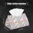 thumbnail image 5 of Sikiie Abstract Marble Texture Leather Tissue Box Cover Rectangle, Long Tissue Box Cover, Tissue Box Holder, Tissue Holder for Bathroom, 5 of 7