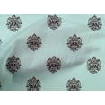 thumbnail image 4 of oneOone Cotton Poplin Fabric Floral Block Print Fabric By Yard 42 Inch Wide, 4 of 4