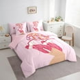 thumbnail image 3 of jejeloiu Western Cowgirl Boots Twin Bedding Sets 7-Piece,Pink Disco Ball Bedding Comforter Set,Farm Life Sheet Sets For Girl Boys,Ultra Soft Home Decor Reversible, 3 of 8