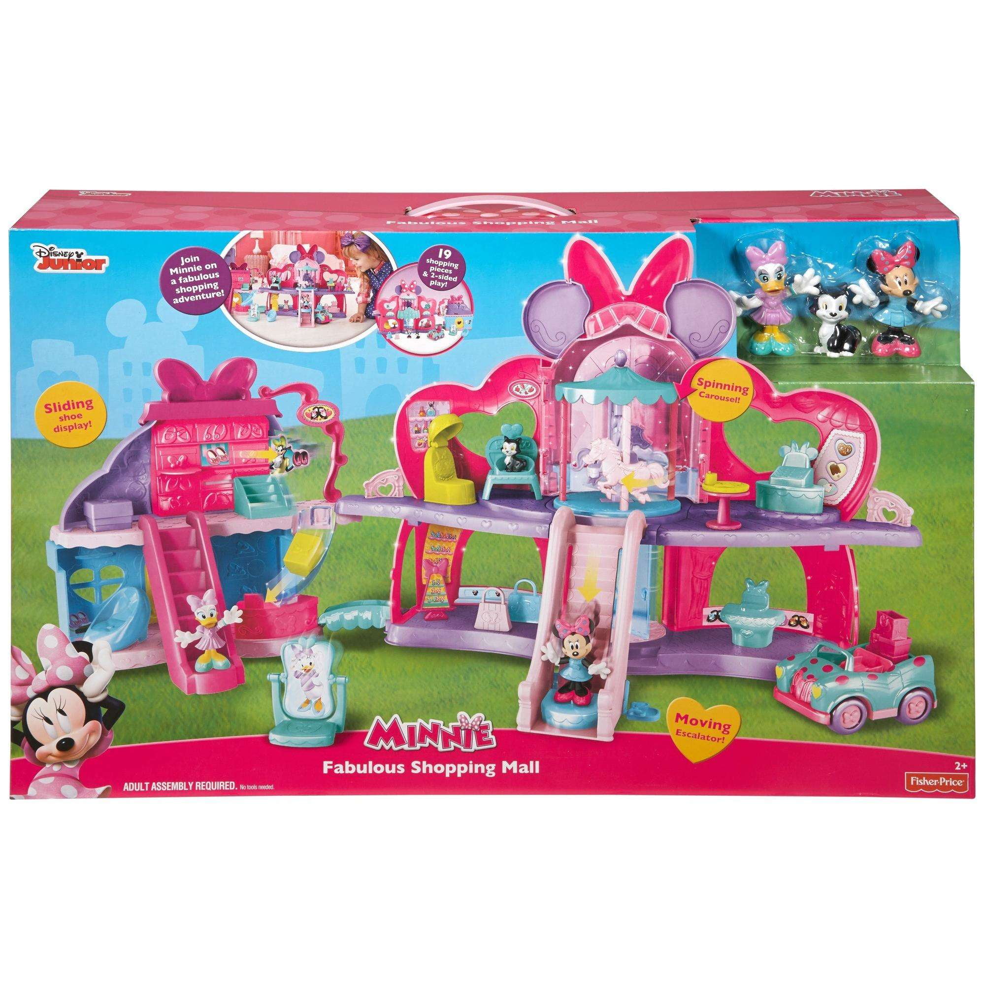 minnie mouse mall playset