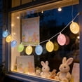 thumbnail image 1 of Tdxkok Easter-themed Decorative String Lights Easter Egg String Lights for Shop Windows Handrails and Cabinet Decorations Happy Easter Decorations, 1 of 9