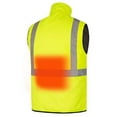 thumbnail image 5 of Pioneer Pioneer - Heated Safety Vest - Hi-Vis Black - Size 2XL, 5 of 5