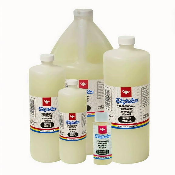 Magic Line Butter Vanilla 8 oz