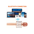 thumbnail image 3 of Micrófono Inalámbrico Bluetooth Rosa Golden, 3 of 4