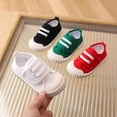 thumbnail image 2 of Zapatos casuales para niños, zapatos de lona con suela blanda, zapatos de tabla, zapatos blancos con hebilla de caña baja, zapatos de una sola capa para niños y niñas, zapatos para niños, 2 of 6
