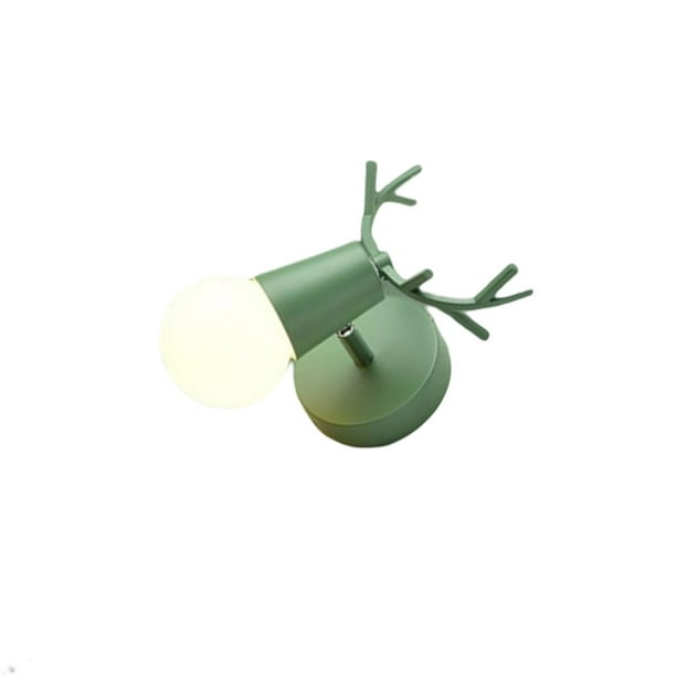 Wosthever Lámpara colgante LED montada en la pared, luces de pared modernas Vintage, herramienta de iluminación para el pasillo del dormitorio, Iluminación y accesorios Verde