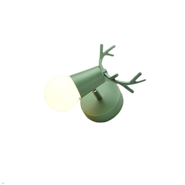 Wosthever Lámpara colgante LED montada en la pared, luces de pared modernas Vintage, herramienta de iluminación para el pasillo del dormitorio, Iluminación y accesorios Verde