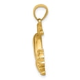 thumbnail image 3 of DewberryDiamonds 14k Yellow Gold Stretching Cat Pendant for Women's (Weight : 2.02 gm, Length : 25 mm, Width : 24 mm), 3 of 5