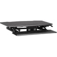 thumbnail image 3 of HON Coordinate Desktop Riser with Keyboard Tray , Black, 3 of 5