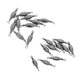 thumbnail image 1 of 20pcs Sunnimix Eslabones giratorios Rápido Sinker Pesca Rolling Barrel 0.5 1.0, 1 of 7