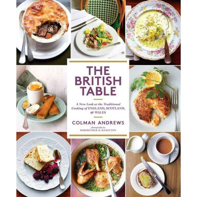 Table Britannique, Colman Andrews Couverture Rigide