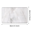 thumbnail image 3 of Klonfd Extended Gaming Pad Large Computer Keyboard Mat Edges Rubber Base High Definition Print Smooth Desk Cover For Work And Play, 3 of 6