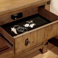 thumbnail image 5 of Furniture of America Sierren Country Wood 3-Drawer Nightstand with USB Outlet by, 5 of 5