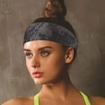 Gustave 3Pack Sports Fitness Headbands for Men Women, Athletic Workout
