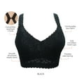 thumbnail image 5 of PARFAIT Women's Adriana Wire-Free Lace Bralette - Black - 38J, 5 of 6