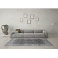 thumbnail image 3 of Ahgly Company Indoor Rectangle Oriental Gray Industrial Area Rugs, 7' x 10', 3 of 4