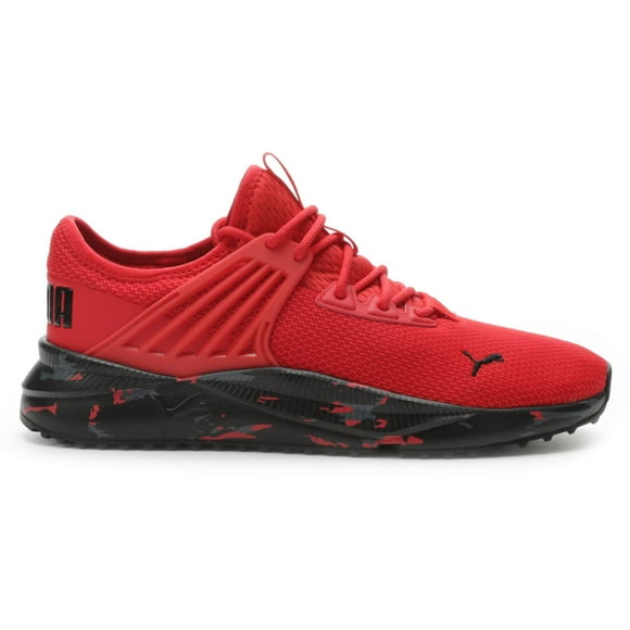 PUMA Men's Pacer Future Sneaker, High Risk Red Black
