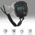 thumbnail image 1 of 2 PCS Multifunctional Handheld Digital LCD Stopwatch Timer for Sports Running Racing Swimming, 1 of 8