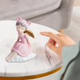 thumbnail image 4 of 2 Pieces Modern Girl Statue Ornament Craft Desk for Birthday Home Office Gloria none, 4 of 9