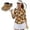 Daisy, variant on Rainbow Zebra Women's Golf Shirt and Sun Visor Hat Set Sports Sun Visor Hat Quick Dry Women Sport Cloth Moisture Wicking for Golf,Tennis,Hiking,Running,Gym Comfortable